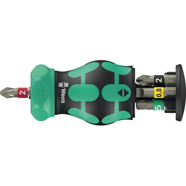 Wera 05008892001 Kraftform Kompakt Stubby magazine RA 2 6pc