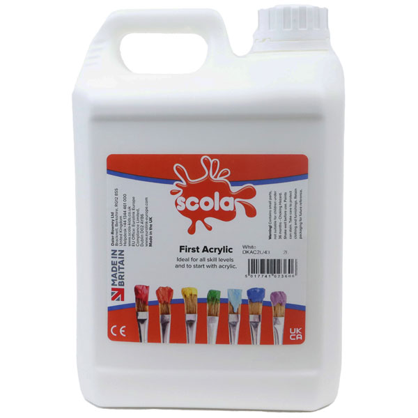 Scola DKAC2l/43 Scola First Acrylic 2lt White