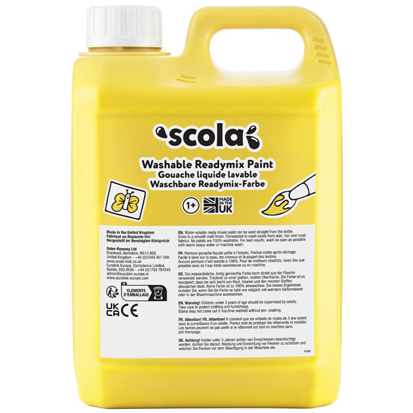 Scola DAMW2LT/43 Washable Readymix 2L White