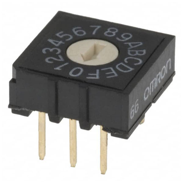 Omron A6R 2008F Rotary Dip Switch 8 Position Compact Design