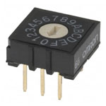 Omron A6R-2002G Rotary Coded Switch 10 Position SP10T Latched