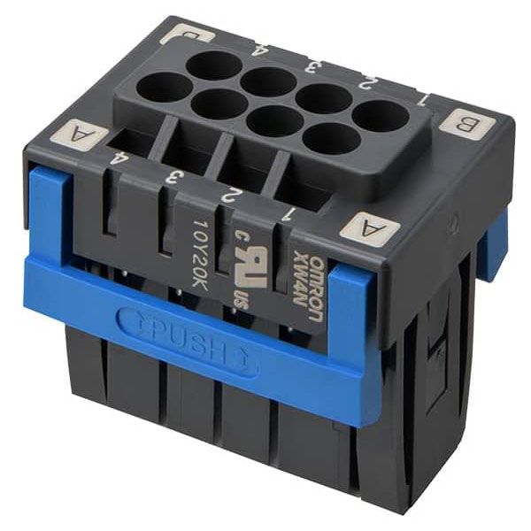 Omron XW4N0025C Terminal Block Connector Female Shrouded 25A 300V