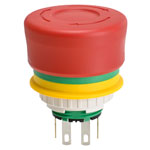 IDEC XA1E Series Emergency Stop Switch with 16mm Diameter Range