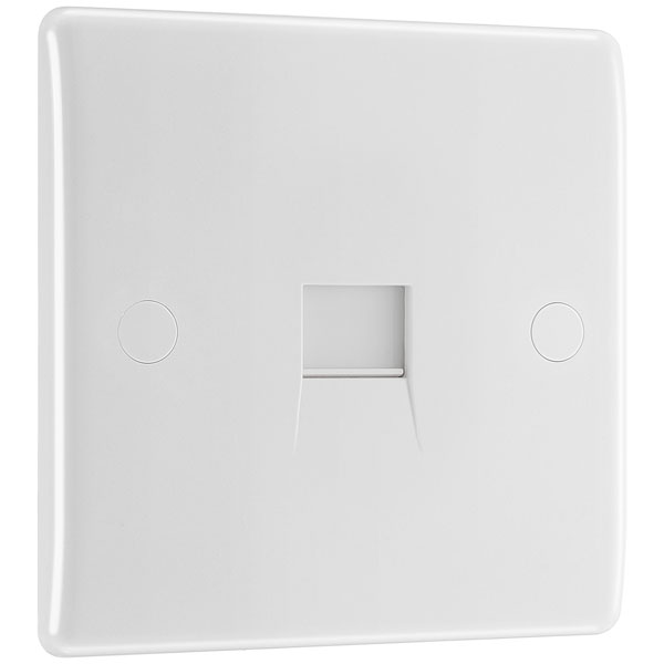 BG 8BTMI/1 White Nexus Moulded Single Master Telephone Socket IDC Type
