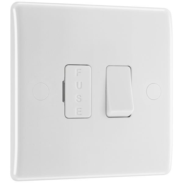BG 850 White Nexus Moulded Switched 13A Fused Connection Unit