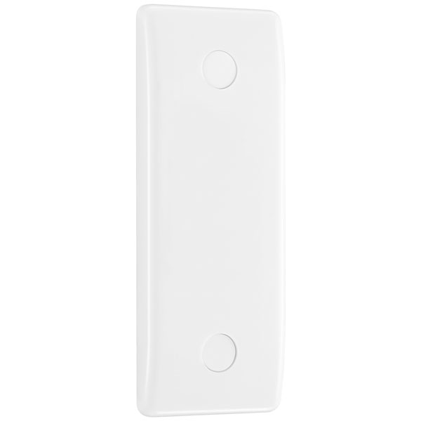 BG 836 White Nexus Moulded 1 Gang Architrave Blank Plate