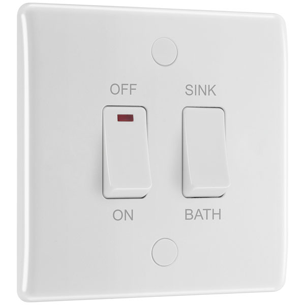 BG 83112 Immersion Heater Switch 10AX 2 Way + 20A D.P - Power Led ...