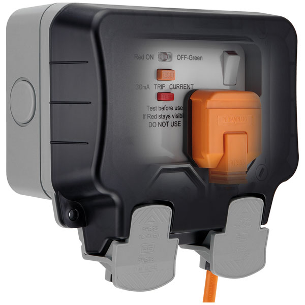 BG WP23L Nexus Storm IP66 Weatherproof Single Adjustable Position ...