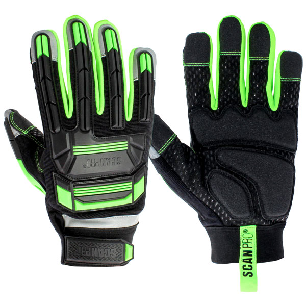 Scan PT-203 Anti Impact Synthetic Leather & Polymer Gloves - Xxl (...