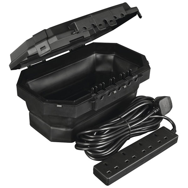 Masterplug WBCBBFG8B-MP Collapsible Electrical Box + Ext Lead 240V...