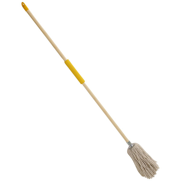 Bulldozer HQ.PY14/F4 Cotton Mop And Soft Grip Wooden Handle