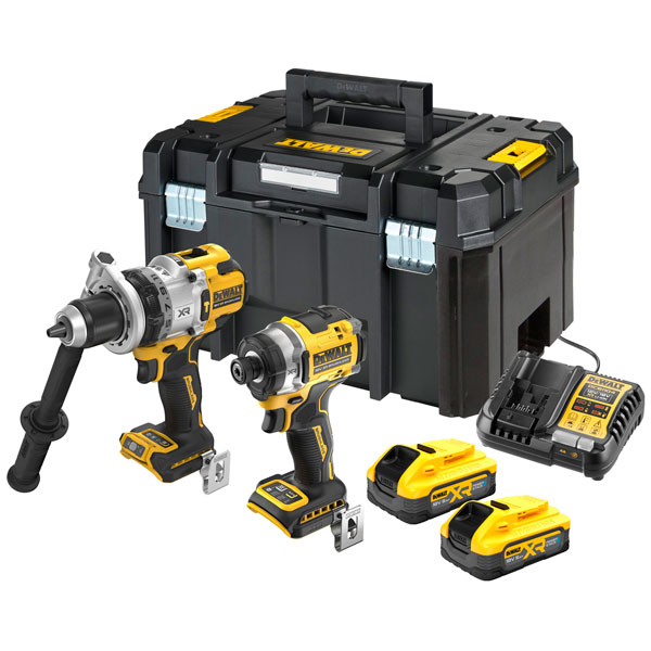 DEWALT DCK2200H2T-GB DCK2200H2T POWERSTACK™ Twin Pack 18V 2 x 5Ah