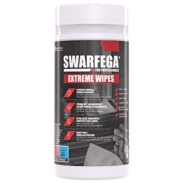 Swarfega SBB70W Extreme Wipes (Tub 70)
