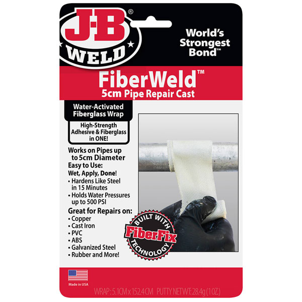 J-B Weld 38260UK FiberWeld™ Pipe Repair Cast 5 x 152cm