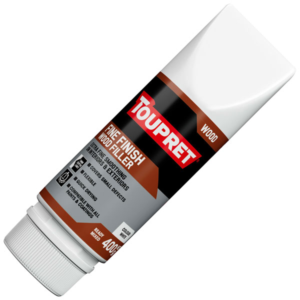 Toupret TTLPWF04GB Fine Finish Wood Filler 400g