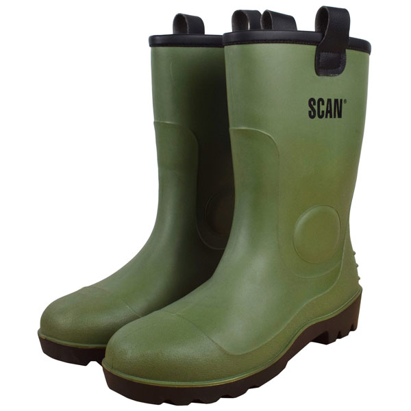 Scan SCAFWWELFL11 Fleece Lined Wellingtons UK 11 EUR 46