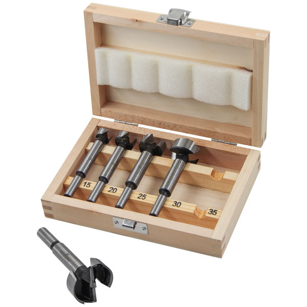 Faithfull FAIFORSET5W Forstner Bit Set, 5 Piece