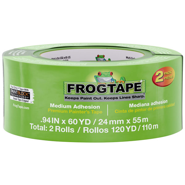 Shurtape 242867 FrogTape® Multi-Surface Masking Tape 24mm x 55m (2...
