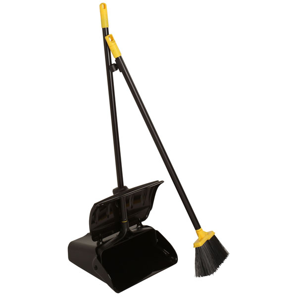 Bulldozer HQ.HDLPB.SET Heavy-duty Long Handled Dustpan and Brush Set
