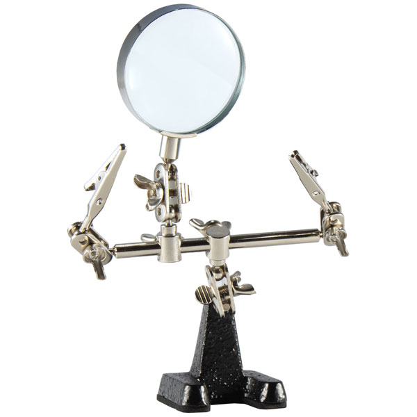 Weller WLACCHHB-02 Helping Hands Holder - 2 Arms & Magnifier