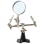 Helping Hands Holder - 2 Arms & Magnifier