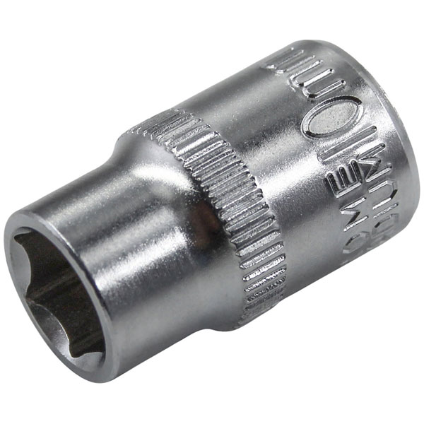 Faithfull FAISOC3817Q Hex Socket 3/8in Drive 17mm