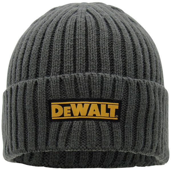 DEWALT INDIANAPOLIS Indianapolis Grey Knitted Beanie Hat