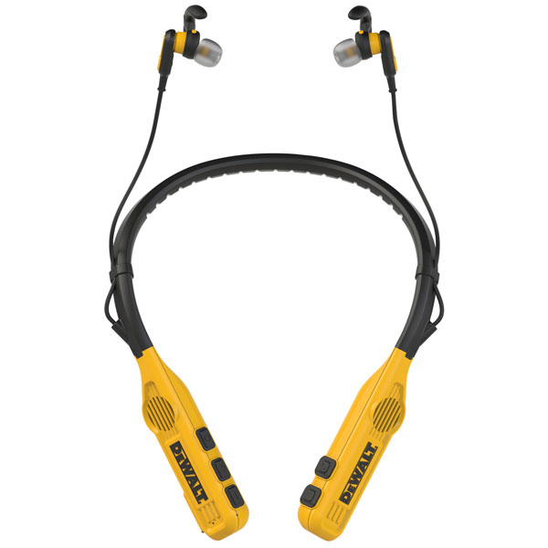 DEWALT 190 2093 DWG Jobsite Pro Max Neckband Earphones