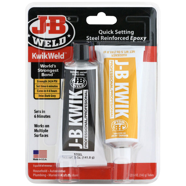 J-B Weld 8271UK KwikWeld™ Epoxy Adhesive 2 x 148ml