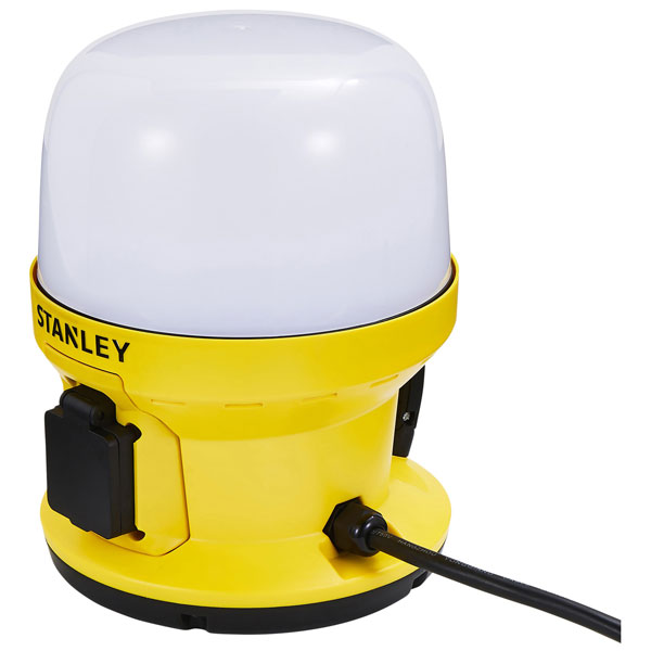 Stanley SXLS36986E Magnetic Globe Light with Outlet Socket 3300 Lumens