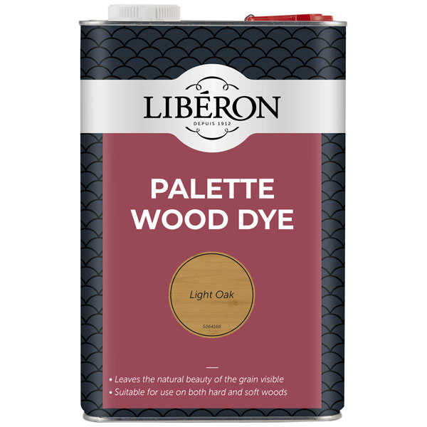Liberon 126753 Palette Wood Dye Light Oak 5 litre