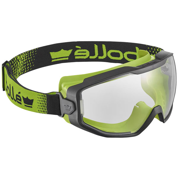 Bolle Safety SPECTN20W Spectrum Platinum Smoke Vented Goggles Blac...