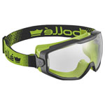 Spectrum Platinum Clear Sealed Goggles Black/Green