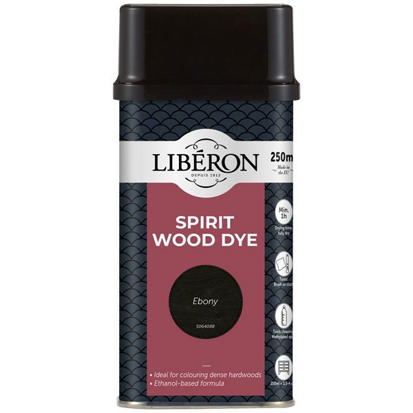 Liberon 126789 Spirit Wood Dye Georgian Mahogany 1 litre
