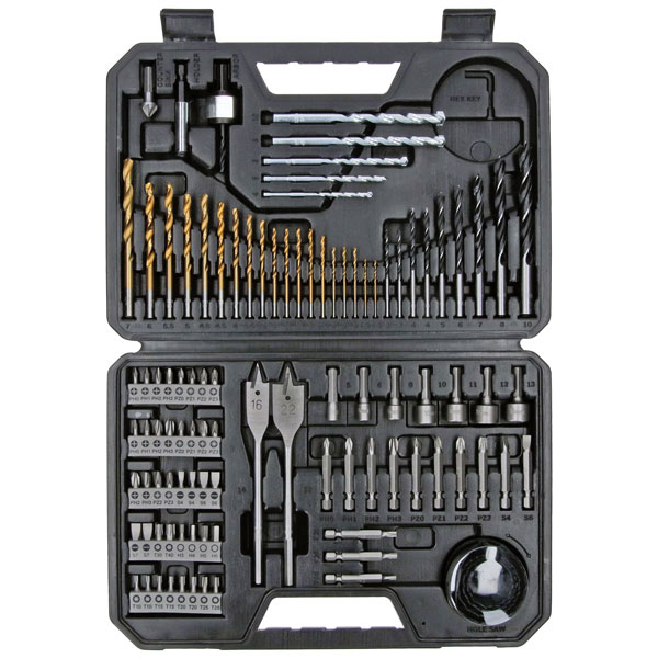 Bosch DIY 2.608.594.070 Titanium Drill and Screwdriver Set