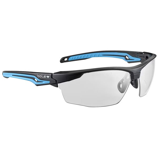 Bolle Safety TRYONN40E TRYON Safety Glasses - PLATINUM® Cobalt Flash