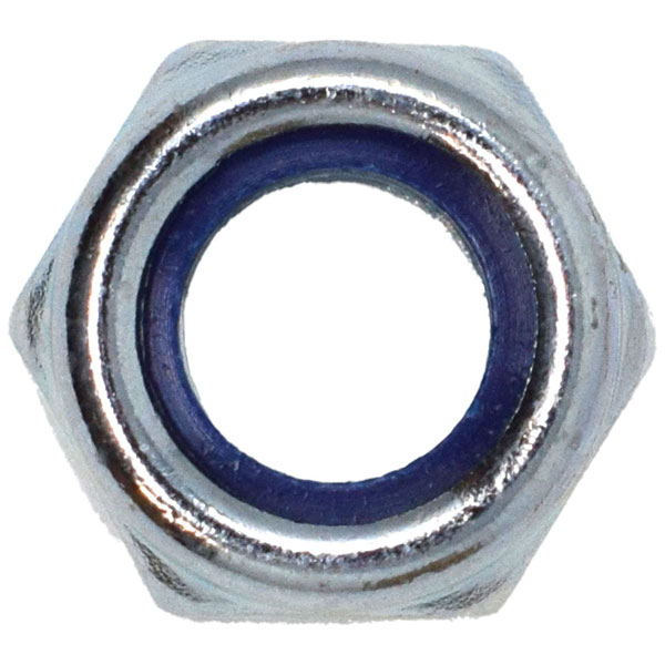 METALMATE MEMNYLOCP06 Type P Nylon Insert Nut ZP M6 (Box 100)