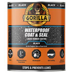 Waterproof Coat & Seal Liquid Rubber Coating Black 473ml