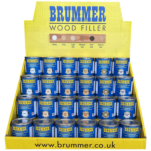Brummer BM500 Wood Filler Counter Display Unit