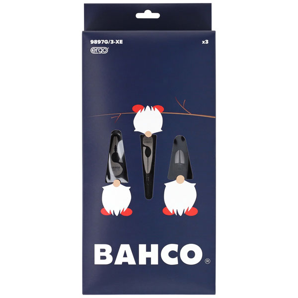 Bahco 9897G/3-XE XMAS 9897G/3-XE Plier Set, 3 Piece