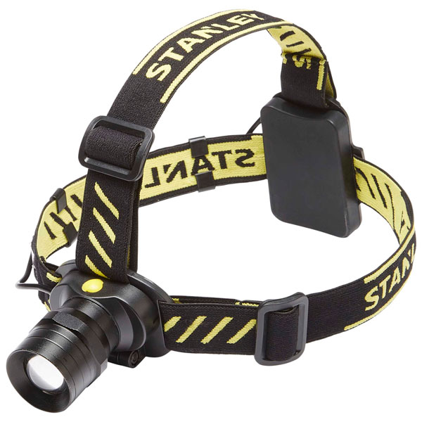 Stanley SXLS50101E Zoom Head Torch 300 Lumens