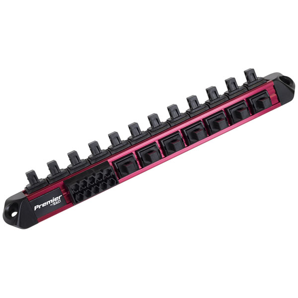 Sealey AK27097 Socket & Bit Retaining Rail 3/8"Sq Drive