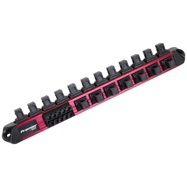 Sealey AK27098 Socket & Bit Retaining Rail 1/2"Sq Drive