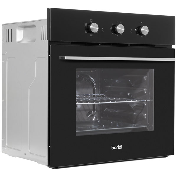 Baridi Built-In 5-Function Fan Assisted Oven 60cm, 55L Capacity - Black - DH110 - Image 4