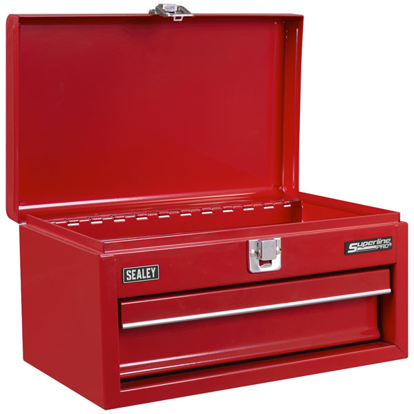 Sealey APMTB1 Superline Pro® Mini Toolbox 1 Drawer - Red