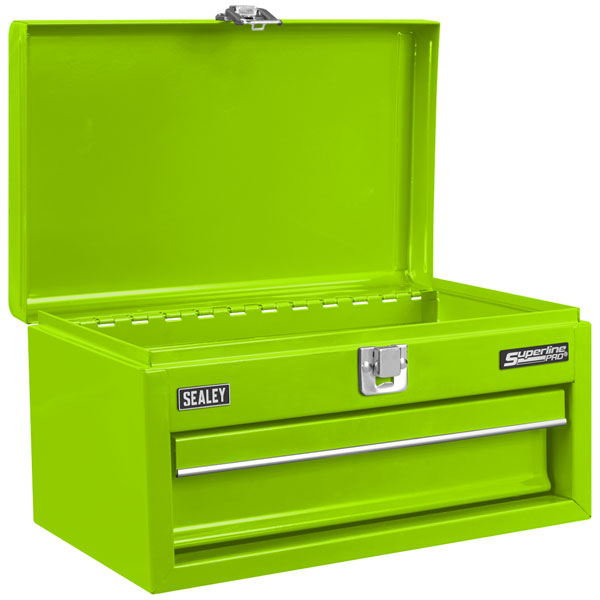Sealey APMTB3 Superline Pro® Mini Toolbox with Drawer - Green