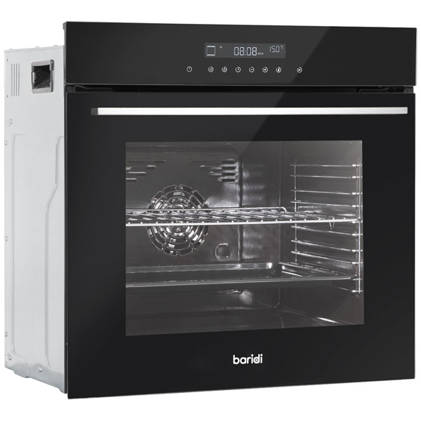 Baridi DH199 Integrated Fan-Assisted Electric Oven 60cm 72L Capaci...
