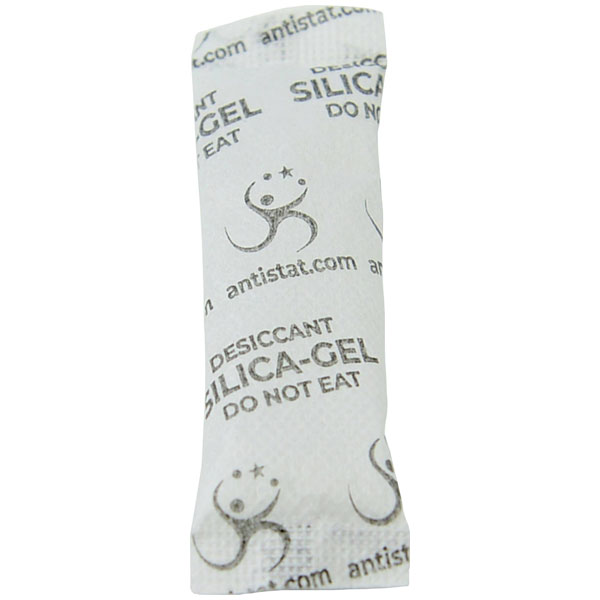 Antistat 309-0332SI Silica gel sachet Antistatic 80mm x 25mm Pack ...