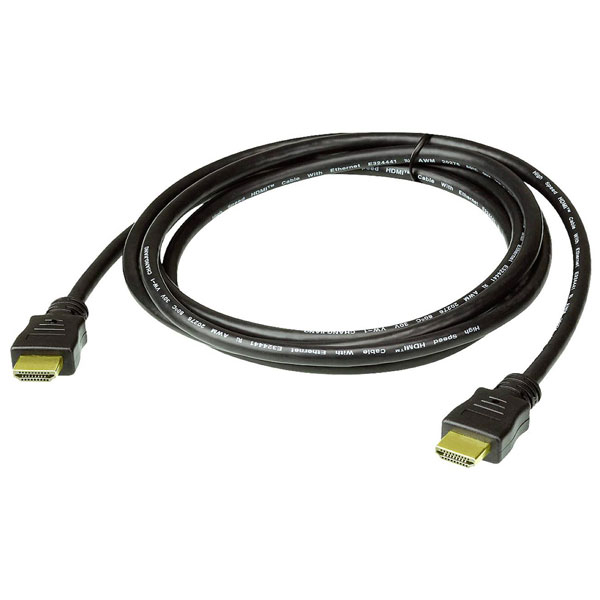 ATEN 2L-7DA3H HDMI Cable 0.30 m Black 4K UHD