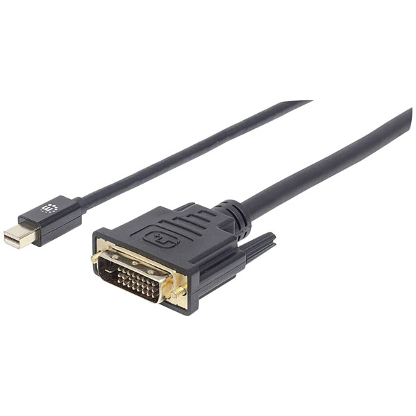 Manhattan 353953 HDMI Cable Black 5.00 m 4K UHD UL-approved